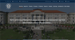 Desktop Screenshot of pfb.unssa.rs.ba